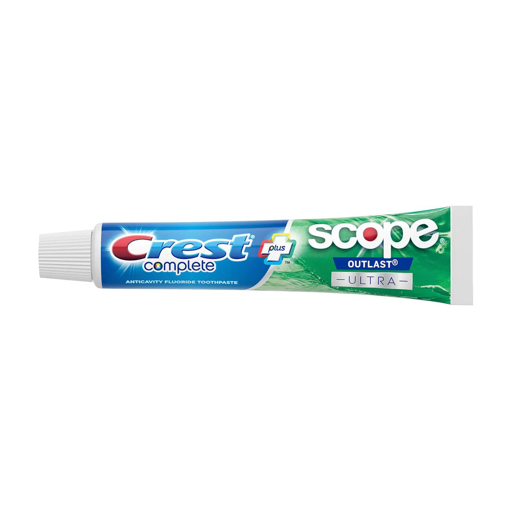 CLEARANCE Crest Complete Plus Scope Outlast Ultra Toothpaste 6.3 Oz, Exp 11/24
