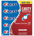 Crest Cavity Protection Toothpaste, 8.2 Oz (232 g), 5-Pack, Regular Paste
