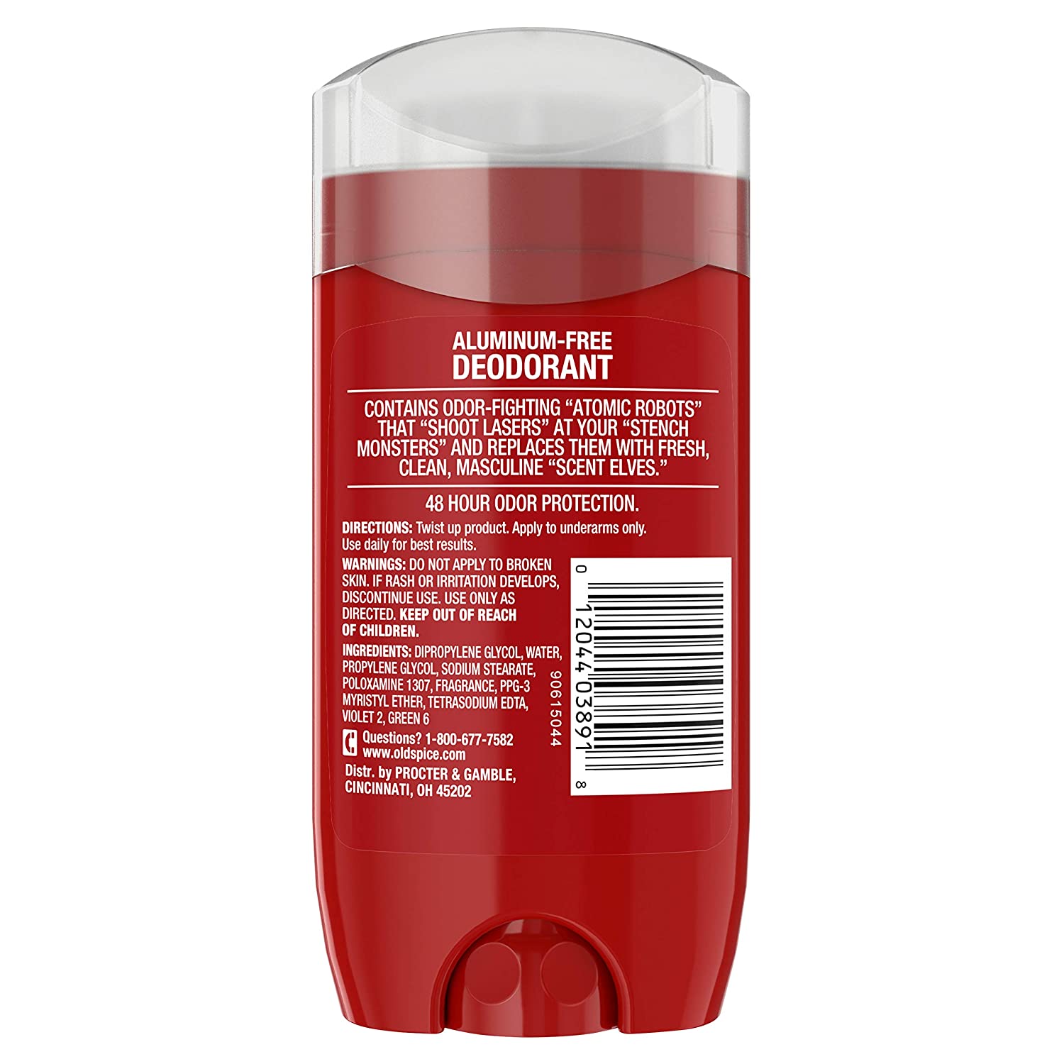 Old Spice Pure Sport High Endurance Deodorant, 3 Oz (85 G)