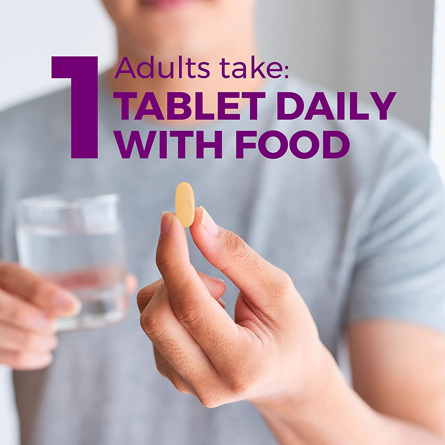 CLEARANCE One A Day Multi + Hair Skin & Nails Support, 120 Tablets, Exp 02/2024