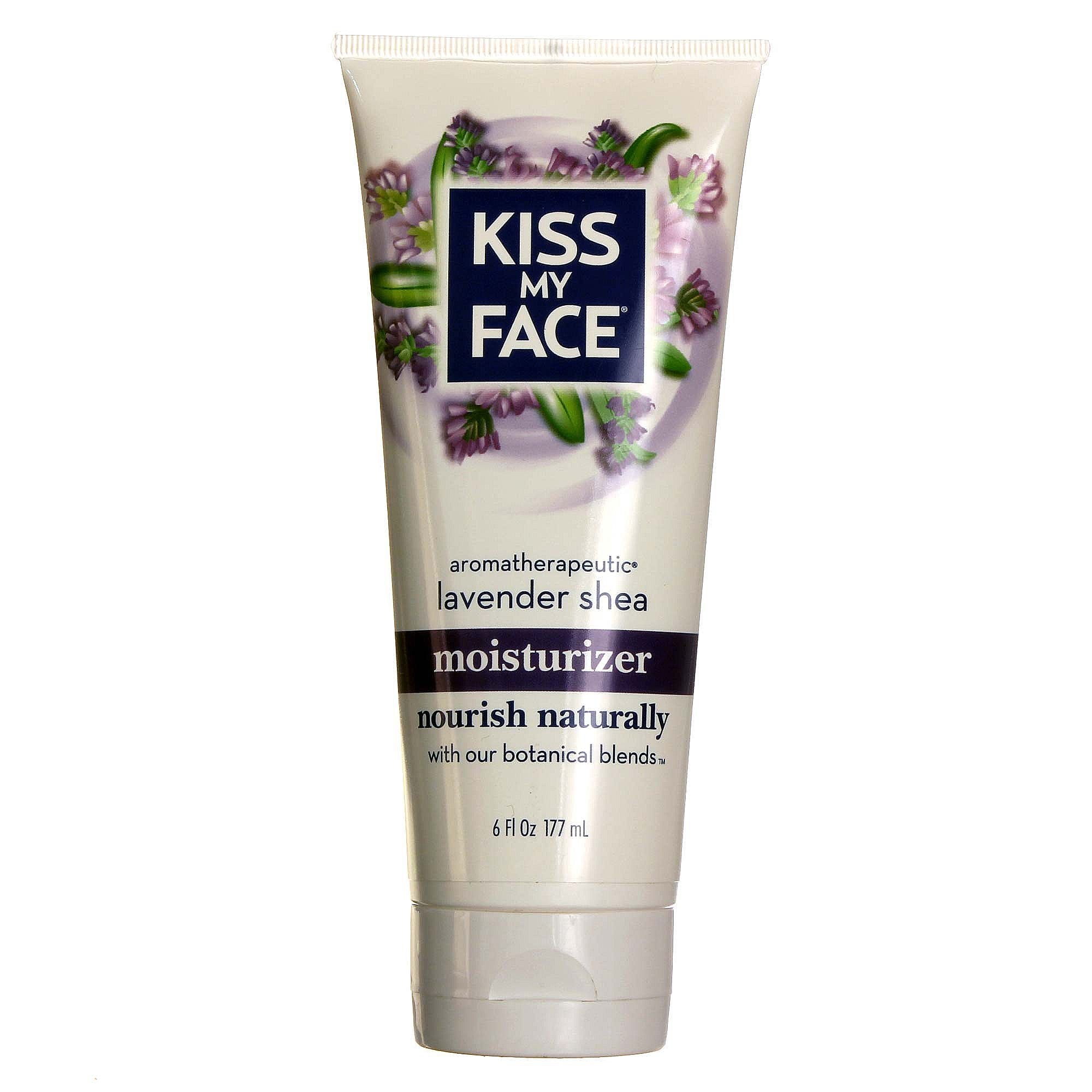 Kiss My Face Lavender Shea Moisturiser, 6 Fl Oz (177 mL), Moisturising Lotion