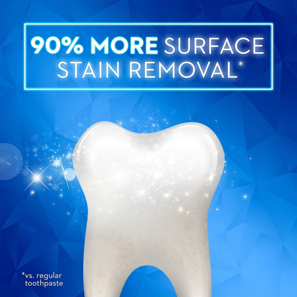 Crest 3d White Luminous Mint Toothpaste 3.7 Oz (104 G) 4 Pack