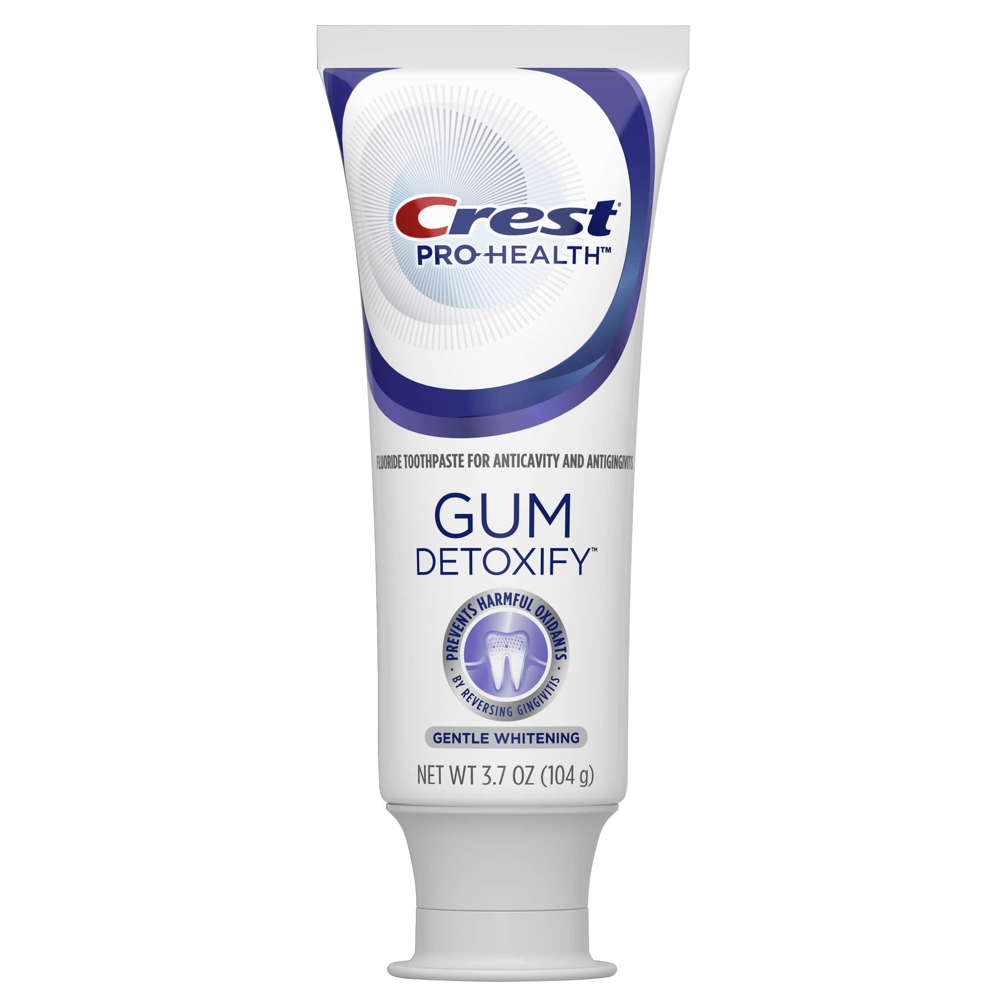 Crest Pro-Health Gum Detoxify Gentle Whitening Toothpaste 3.7 OZ (104 g)