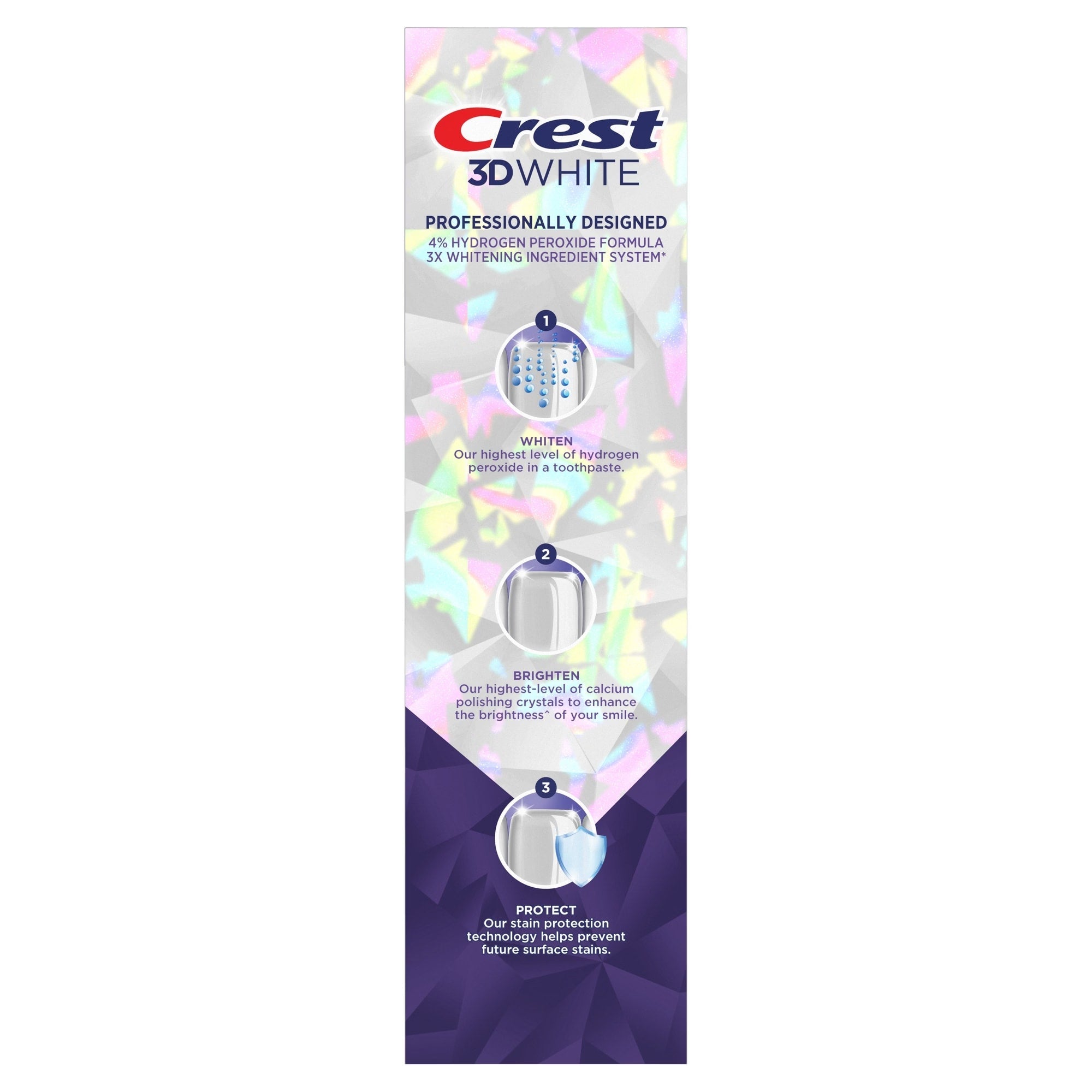 Crest 3D White Brilliance Pro Ultra White Toothpaste, 3.8 oz (107 g)