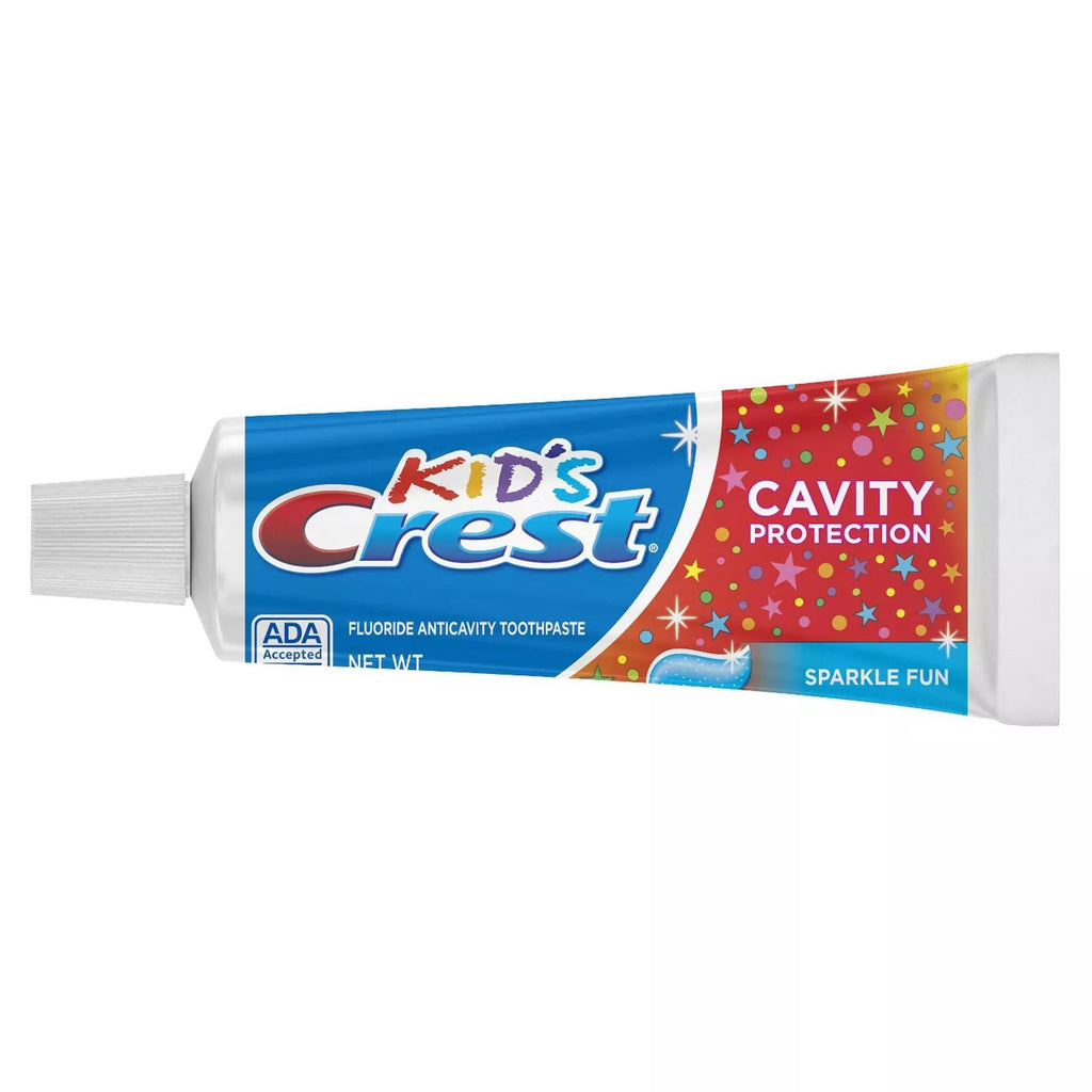CLEARANCE Kid's Crest Cavity Protection Sparkle Fun Bubble Gum Toothpaste 4.6 Oz (130 G), EXP 02/2026
