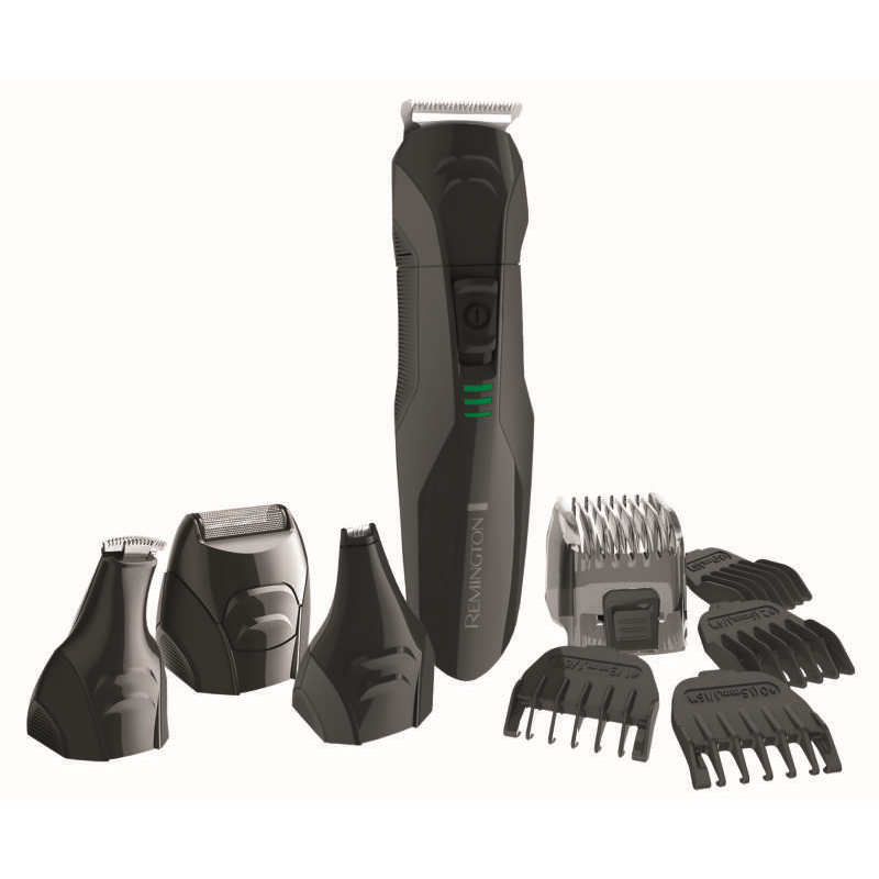 Remington 9-piece All-in-1 Grooming Kit PG6017 - Detail Trimmer, Hair Clippers, 120V
