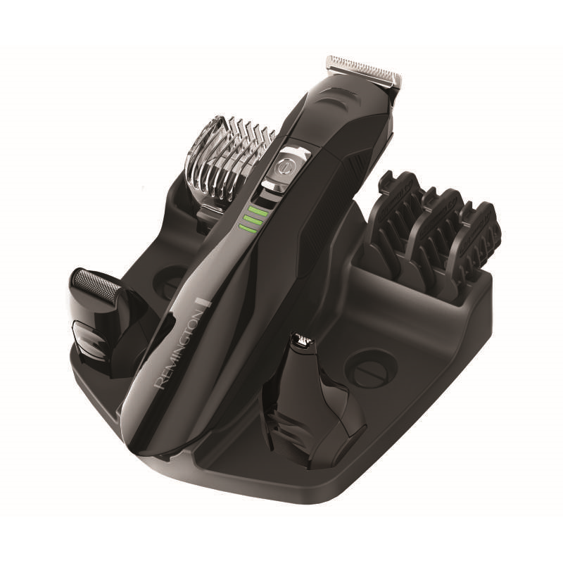 Remington 9-piece All-in-1 Grooming Kit PG6017 - Detail Trimmer, Hair Clippers, 120V