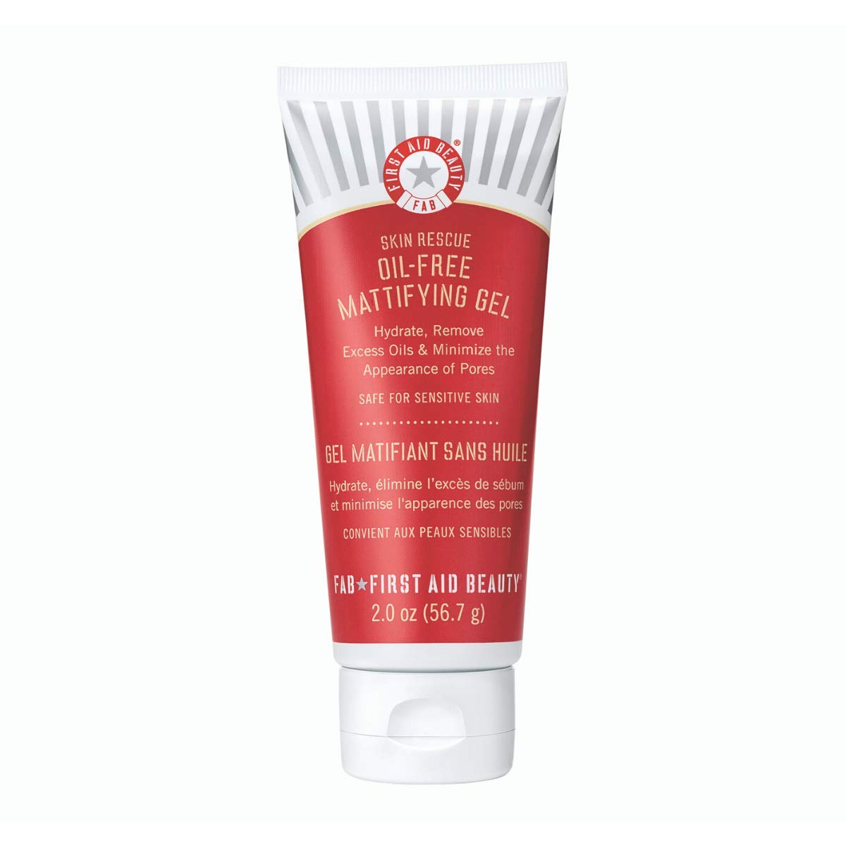 First Aid Beauty Skin Rescue Oil-Free Mattifying Gel, 56.7 g (2 oz)