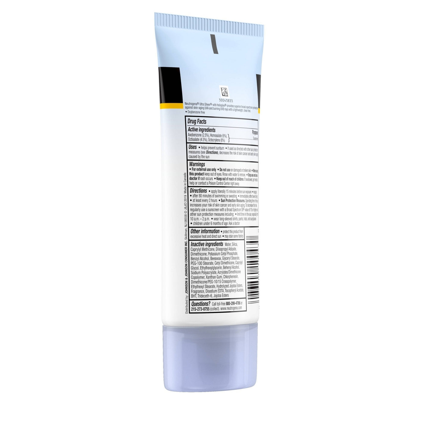 Neutrogena Ultra Sheer Spf 30 Sunscreen Lotion, 5 Fl Oz (147 mL)