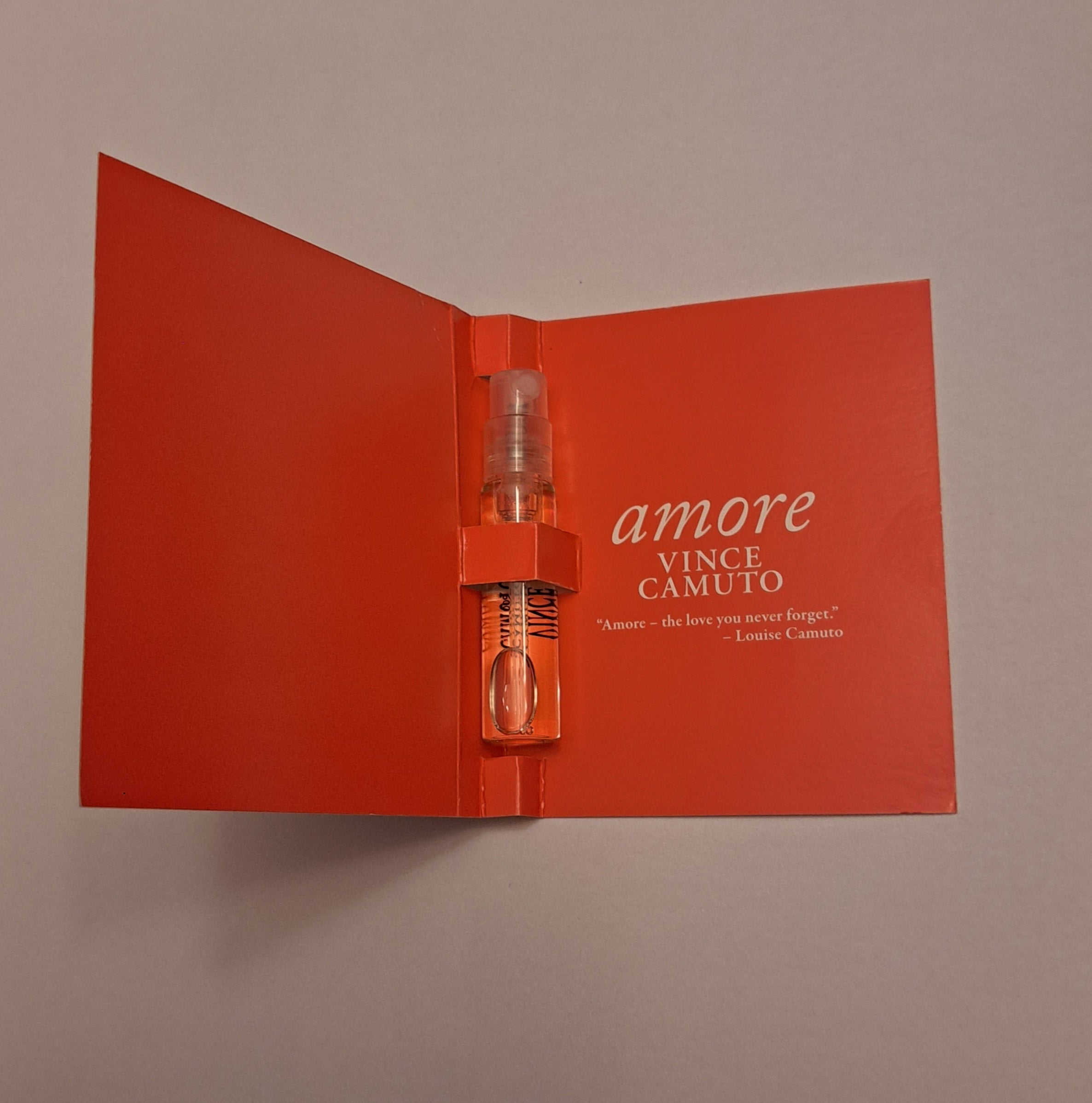 Vince Camuto Amore Eau De Parfum Spray Vaporisateur, 2.6 ml