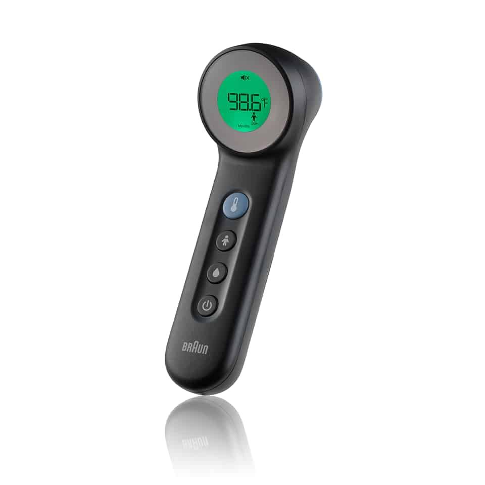 Braun 3-in-1 No Touch Thermometer With Age Precision BNT400