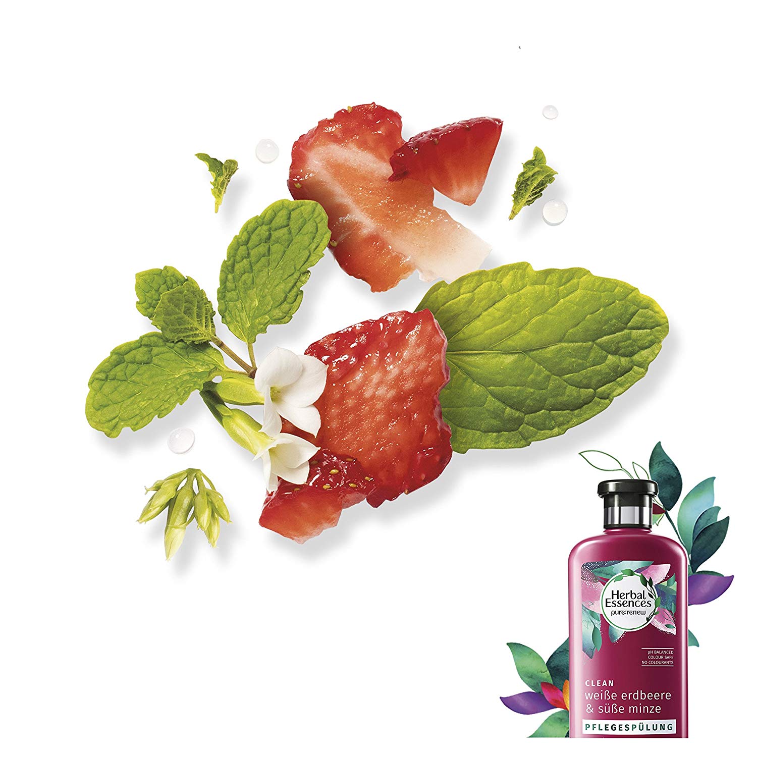 Herbal Essences White Strawberry And Sweet Mint Conditioner, 400 mL