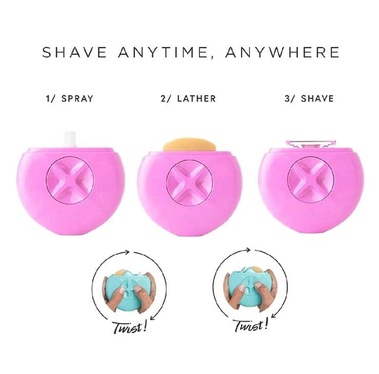 Sphynx All-In-One Portable Razor, Pink Me Up